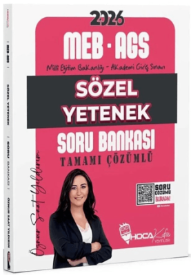 2026 MEB-AGS Sözel Yetenek Soru Bankası Çözümlü - 1