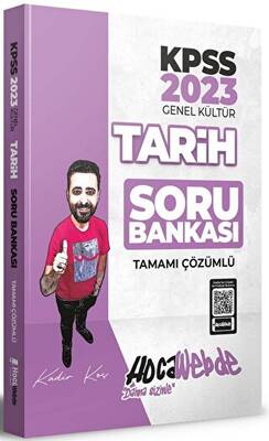 HocaWebde Yayınları 2023 KPSS Tarih Tamamı Çözümlü Soru Bankası