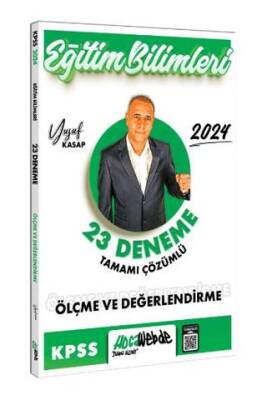 HocaWebde Yayınları 2024 KPSS Eğitim Bilimleri Ölçme ve Değerlendirme Tamamı Çözümlü 23 Deneme - 1