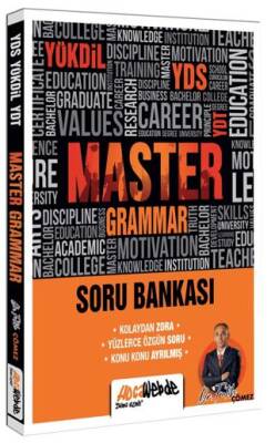 HocaWebde Yayınları YDS YÖKDİL YKSDİL Master Grammar Kolaydan Zora Soru Bankası - 1