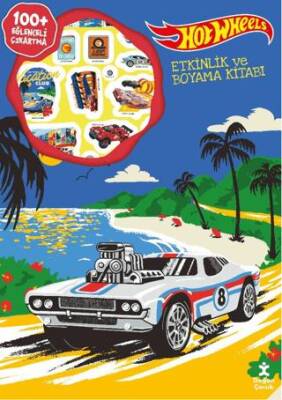 Hot Wheels Çok Çıkartmalı Boyama Kitabı - 1