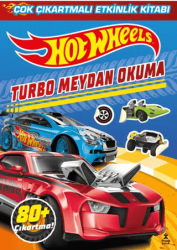 Hot Wheels – Turbo Meydan Okuma Çok Çıkartmalı Etkinlik Kitabı - Doğan Çocuk
