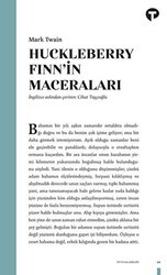 Huckleberry Finn`in Maceraları - Turkuvaz Kitap