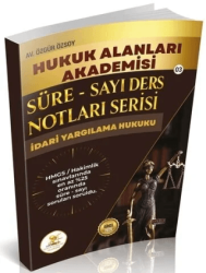 HUKAL 2026 HMGS Hakimlik İdari Yargılama Hukuku Süre-Sayı Ders Notları - Savaş Yayınevi