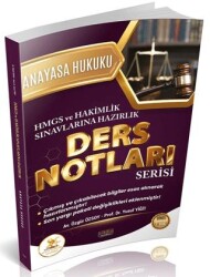 HUKAL HMGS - Hakimlik Anayasa Hukuku Ders Notları - Savaş Yayınevi