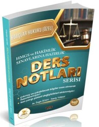 HUKAL HMGS - Hakimlik Borçlar Hukuku Özel Hükümler Ders Notları - Savaş Yayınevi