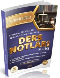 HUKAL HMGS - Hakimlik Ceza Hukuku Özel Hükümler Ders Notları - Savaş Yayınevi