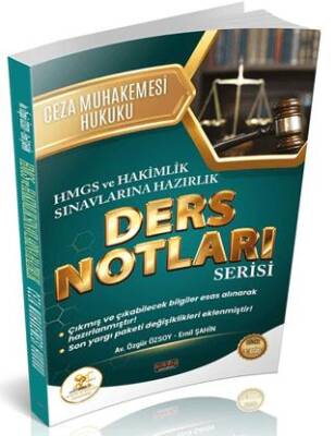 HUKAL HMGS - Hakimlik Ceza Muhakemesi Hukuku Ders Notları - 1