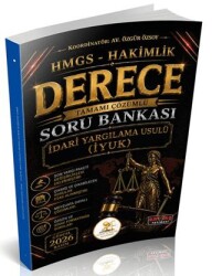 HUKAL HMGS-Hakimlik Derece İdari Yargılama Hukuku Soru Bankası - Savaş Yayınevi