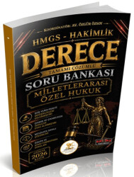 HUKAL HMGS-Hakimlik Derece Milletlerarası Özel Hukuk Soru Bankası - Savaş Yayınevi