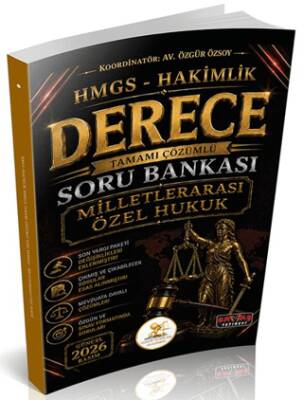 HUKAL HMGS-Hakimlik Derece Milletlerarası Özel Hukuk Soru Bankası - 1