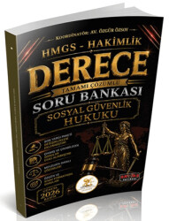 HUKAL HMGS-Hakimlik Derece Sosyal Güvenlik Hukuku Soru Bankası - Savaş Yayınevi