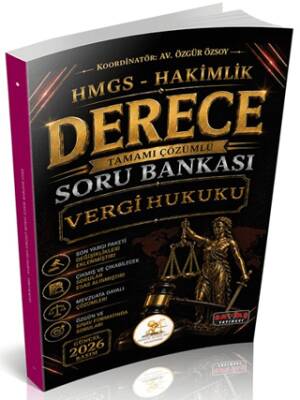 HUKAL HMGS - Hakimlik Derece Vergi Hukuku Soru Bankası - 1