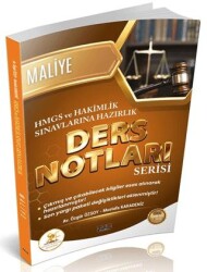 HUKAL HMGS - Hakimlik Maliye Ders Notları - Savaş Yayınevi