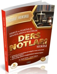 HUKAL HMGS - Hakimlik Ticaret Hukuku Ders Notları - Savaş Yayınevi
