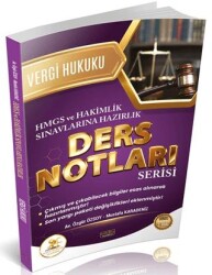 HUKAL HMGS - Hakimlik Vergi ve Vergi Usul Hukuku Ders Notları - Savaş Yayınevi