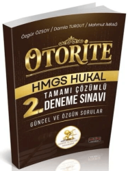 HUKAL OTORİTE HMGS 2. Deneme - Savaş Yayınevi