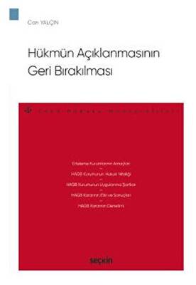 Hükmün Açıklanmasının Geri Bırakılması - 1