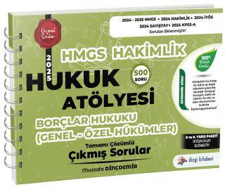 Hukuk Atölyesi HMGS Hakimlik Borçlar Hukuku Genel Özel Hükümler Çıkmış Sorular Çözümlü - 1