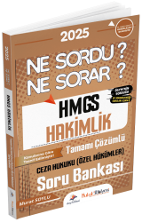 Hukuk Atölyesi HMGS Hakimlik Ceza Hukuku Özel Hükümler Ne Sordu Ne Sorar Soru Bankası - Dizgi Kitap