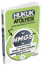 Hukuk Atölyesi HMGS Hakimlik Genel Kamu Hukuku Ders Notları - Dizgi Kitap