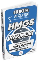 Hukuk Atölyesi HMGS Hakimlik İdare Hukuku Ders Notları - Dizgi Kitap