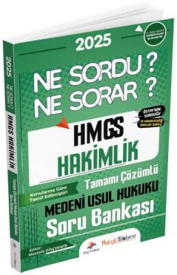 Hukuk Atölyesi HMGS Hakimlik Medeni Usul Hukuku Ne Sordu Ne Sorar Soru Bankası Çözümlü - 1