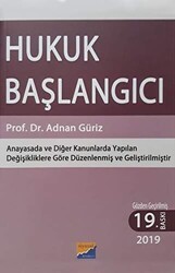 Hukuk Başlangıcı - Siyasal Kitabevi - Akademik Kitaplar
