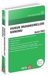 Hukuk Muhakemeleri Kanunu Cep Serisi - Şubat 2022 - Beta Yayınevi
