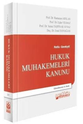 Hukuk Muhakemeleri Kanunu ve İlgili Mevzuat - 1