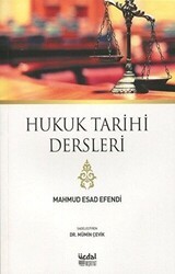 Hukuk Tarihi Dersleri - 1