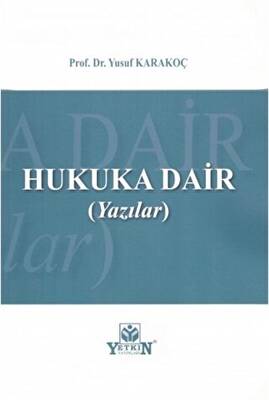 Hukuka Dair Yazılar - 1