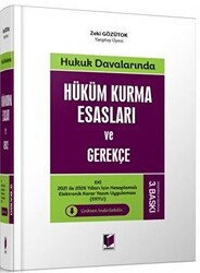 Hüküm Kurma Esasları ve Gerekçe - Adalet Yayınevi