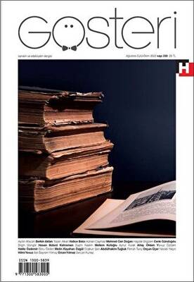 Hürriyet Gösteri Sanatın ve Edebiyatın Dergisi Sayı: 339 Ağustos Eylül Ekim - 2022 - 1