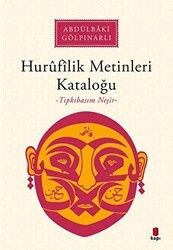 Hurufilik Metinleri Kataloğu - Kapı Yayınları