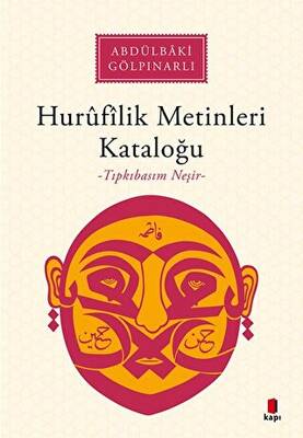 Hurufilik Metinleri Kataloğu - 1