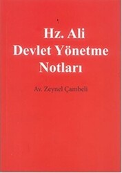 Hz. Ali Devlet Yönetme Notları - Cinius Yayınları