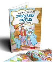 Nasrettin Hoca Dünyanın Ortası Renkli Resimli - Bordo Ressam