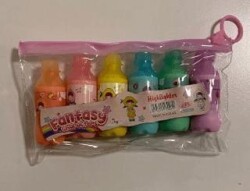 İbiş Bx-601-6 Fosforlu Kalem Çantalı Meyve Suyu 6Lı - İbis Oyuncak