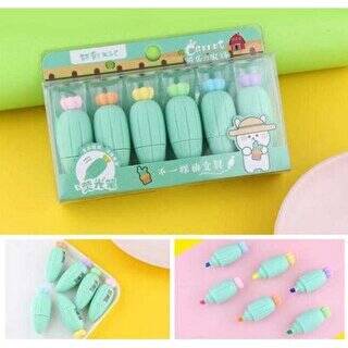 İbiş Kaktüs Şekilli Forforlu Kalem 6 Renk XC-016 - 1