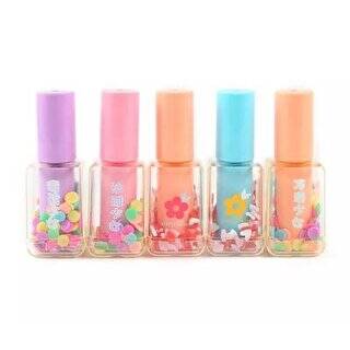 İbiş Oje Şekilli Pastel Forforlu Kalem 5 Renk F-6601-5 - 1