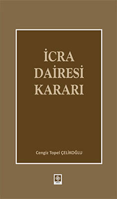 İcra Dairesi Kararı - 1