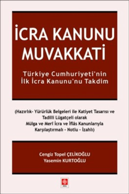 İcra Kanunu Muvakkati - 1