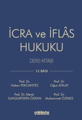 İcra ve İflas Hukuku Ders Kitabı - 1