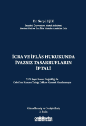 İcra ve İflas Hukukunda İvazsız Tasarrufların İptali Davası - On İki Levha Yayınları