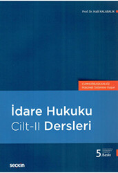 İdare Hukuku Dersleri Cilt-II - 1