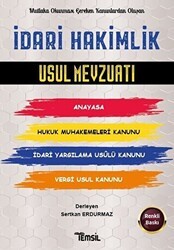 İdari Hakimlik Usul Mevzuatı - Temsil Kitap