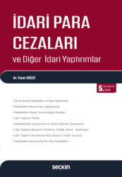 İdari Para Cezaları ve Diğer İdari Yaptırımlar - Seçkin Yayıncılık