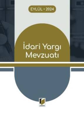 İdari Yargı Mevzuatı 2024 - 1