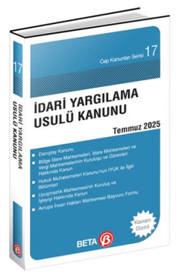 İdari Yargılama Usulü Kanunu Temmuz 2025 - 1